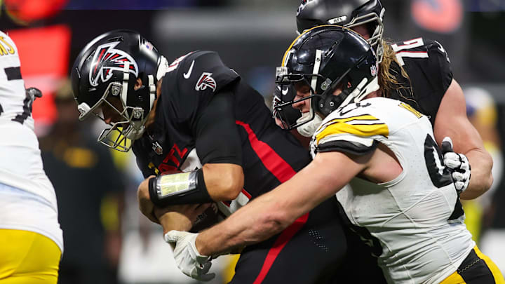 Pittsburgh Steelers edge T.J. Watt was thrilled with the stationary target the Atlanta Falcons presented him on Sunday.