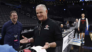 San Diego State head coach Brian Dutcher. 