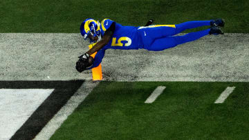 Los Angeles Rams wide receiver Tutu Atwell (5) 