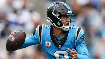 Carolina Panthers quarterback Bryce Young