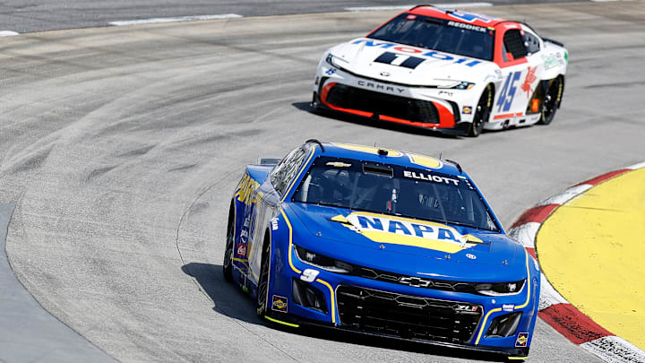 Chase Elliott, Hendrick Motorsports, Tyler Reddick, 23XI Racing, NASCAR