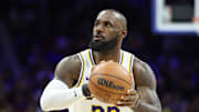 Los Angeles Lakers forward LeBron James.