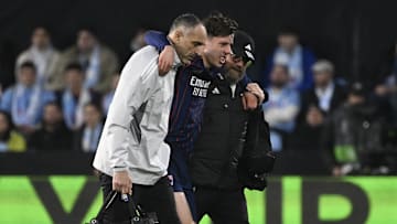 Rémi Himbert qui sort sur blessure