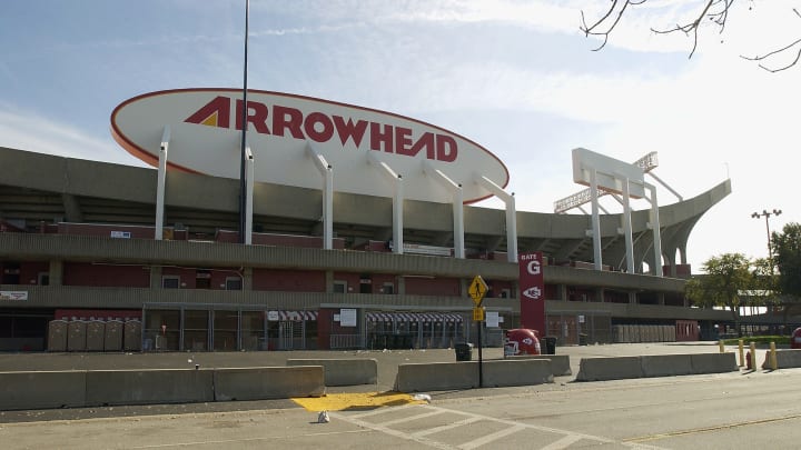 General exterior view of Arrowhead Stadium