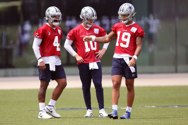 Dak Prescott, Cooper Rush, Trey Lance, Dallas Cowboys