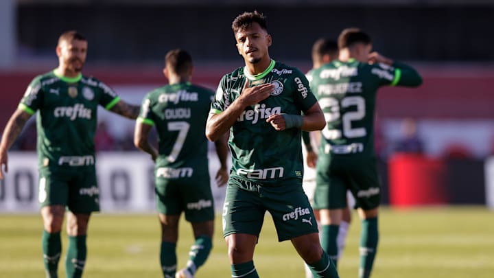 Gabriel Menino anotou gol que abriu o placar no Morumbi