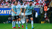 André-Pierre Gignac celebra un gol con los Tigres UANL.