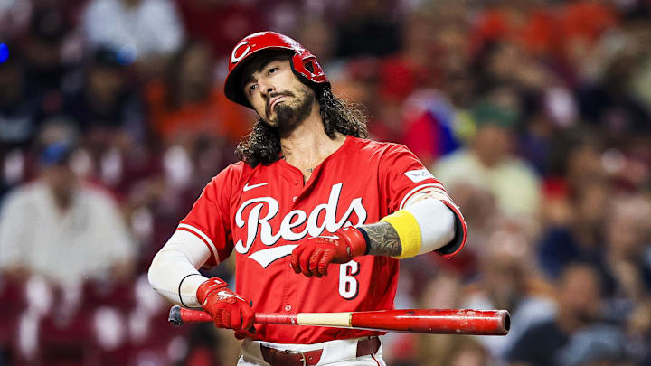 India reacts after a play in the fifth inning against the Houston Astros. India reacts after a play in the fifth inning against the Houston Astros.