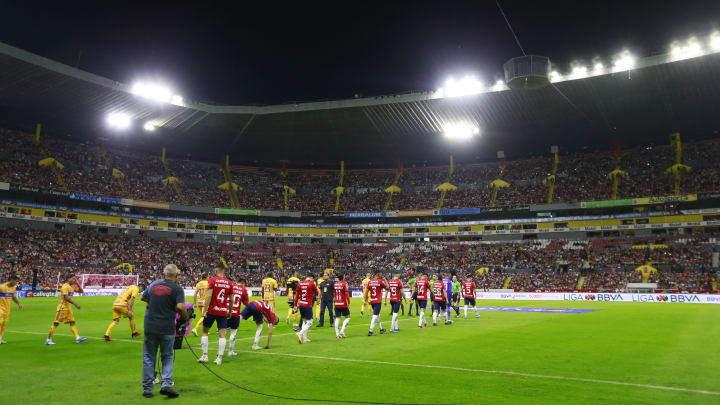 Chivas v Tigres UANL - Torneo Apertura 2023 Liga MX Chivas v Tigres UANL - Torneo Apertura 2023 Liga MX