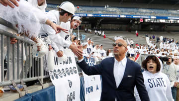 Penn State Nittany Lions head coach James Franklins