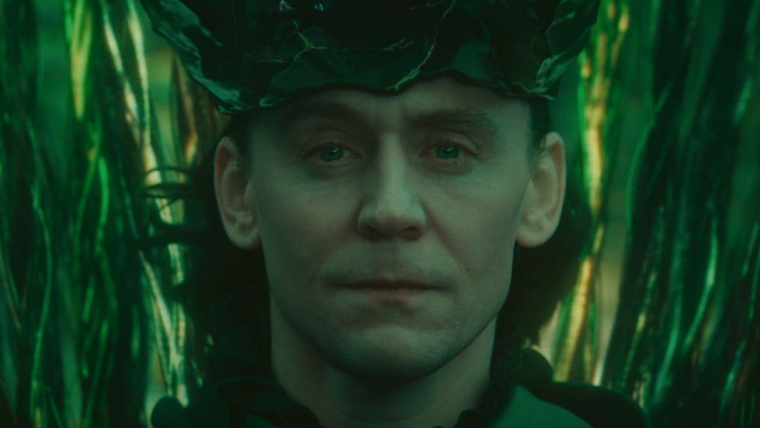 Tom Hiddleston as Loki in Marvel Studios' LOKI, Season 2, exclusively on Disney+. Photo courtesy of Marvel Studios. © 2023 MARVEL.