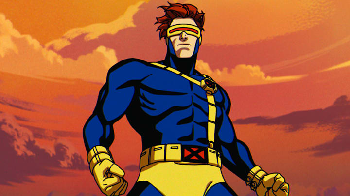Cyclops (voiced by Ray Chase) in Marvel Animation's X-MEN '97. Photo courtesy of Marvel Studios. © 2024 MARVEL.