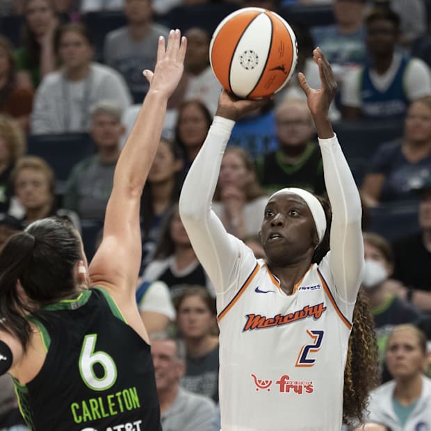 Kahleah Copper and the Phoenix Mercury took out the #1 seed Minnesota Lynx in the first round of the 2025 WNBA Playoffs.