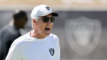 Pete Carroll at Las Vegas Raiders Mandatory Minicamp