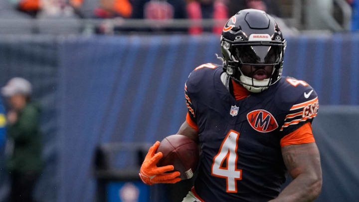 Chicago Bears running back D'Andre Swift.