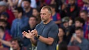 Hansi Flick, l'entraîneur du FC Barcelone.