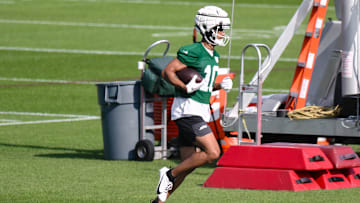 NY Jets wide receiver Allen Lazard