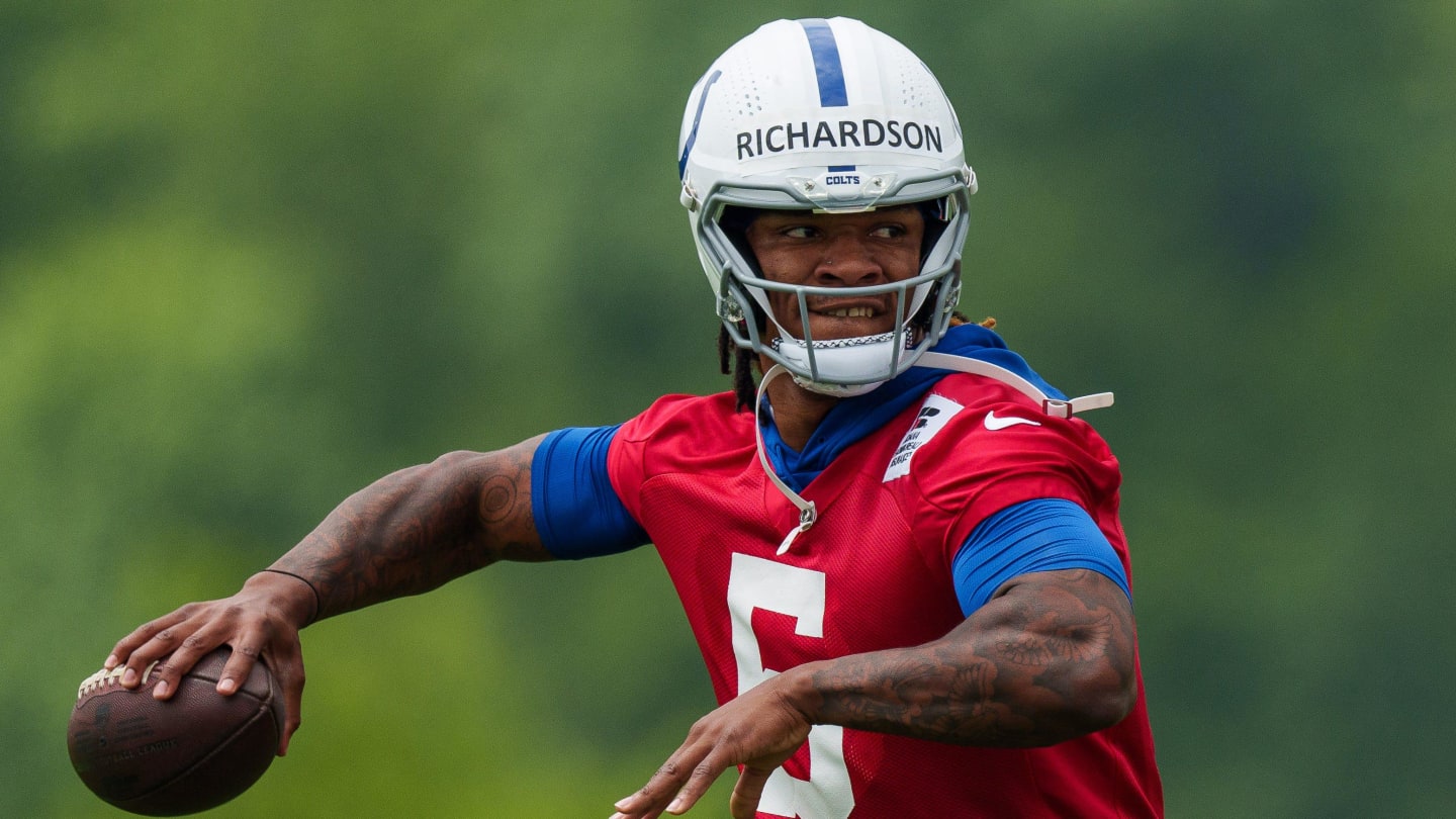 Colts’ Projected Win Total for 2024 Season Boosted by Anthony Richardson’s Health, Oddsmakers Believe