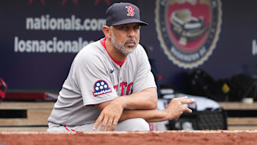 Boston Red Sox manager Alex Cora