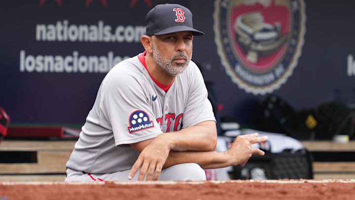 Boston Red Sox manager Alex Cora
