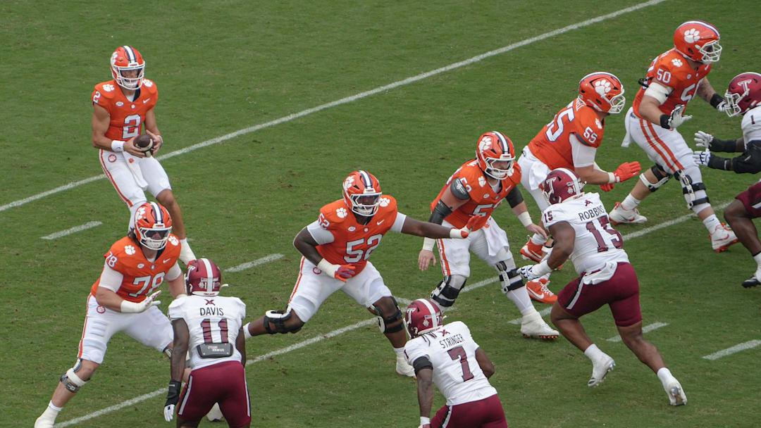Clemson's offensive line will see a lot of changes after losing four of its key anchors from the 2025 season. 