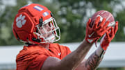 Clemson Tigers tight end Ian Schieffelin begins his first season of football after four years of college basketball.