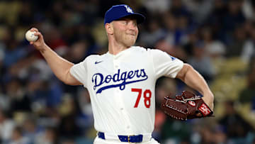 Los Angeles Dodgers relief pitcher Ben Casparius.