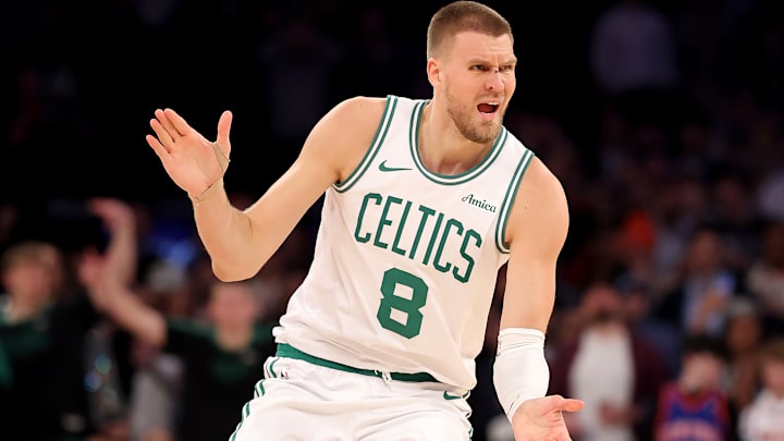 Boston Celtics center Kristaps Porzingis [8]