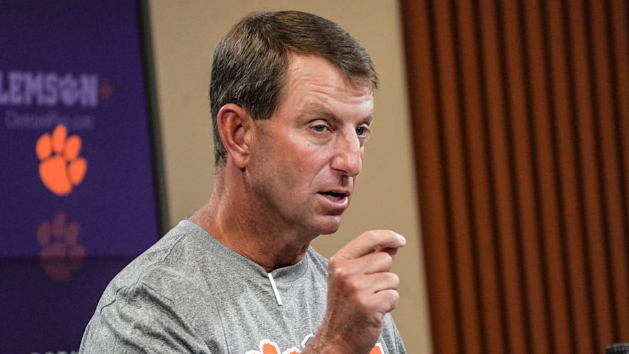 Dabo Swinney is fired up about the potential of the 2025 Clemson Tigers. | Ken Ruinard / staff / USA TODAY NETWORK via Imagn Images