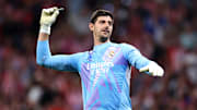 Thibaut Courtois a été visé par des projectiles.