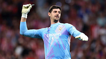 Thibaut Courtois a été visé par des projectiles.