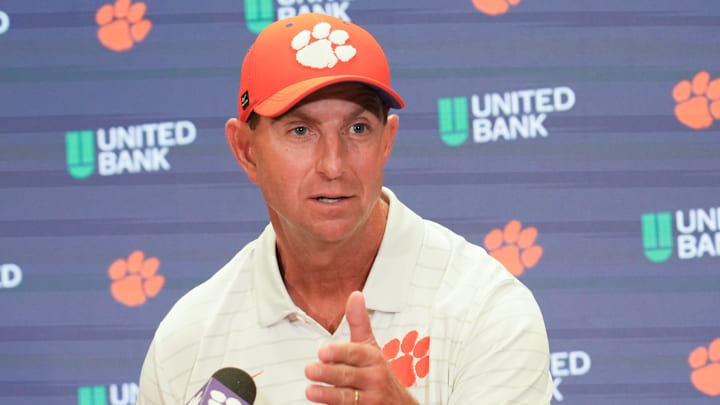 Syracuse head coach Fran Brown had a kind message to Dabo Swinney after the Orange upset Clemson.