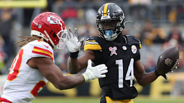 Pittsburgh Steelers wide receiver George Pickens