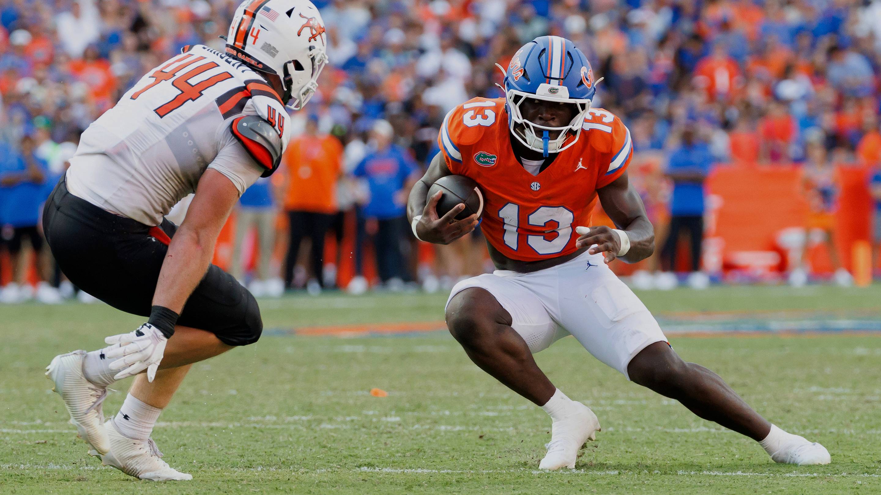 How Florida RB and NFL Draft Prospect Jadan Baugh Learned the Art of the Juke