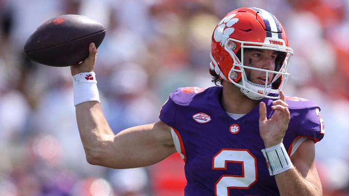 New York Jets quarterback Cade Klubnik