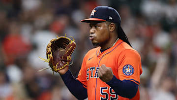 Houston Astros pitcher Framber Valdez