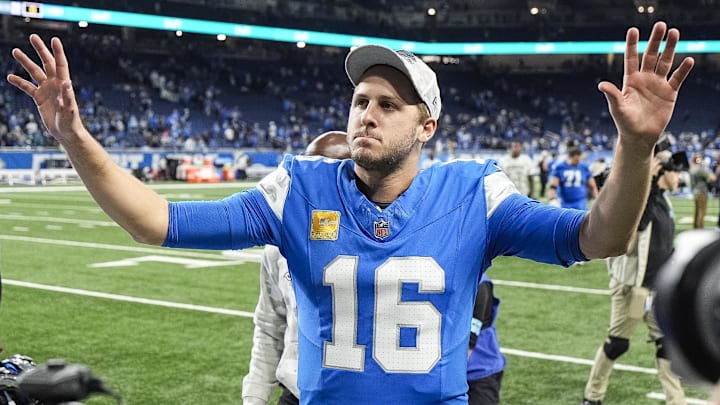 Detroit Lions quarterback Jared Goff is favored to win another game in Week 12.