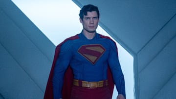 DAVID CORENSWET as Superman in DC Studios’ and Warner Bros. Pictures’ “SUPERMAN,” a Warner Bros. Pictures release.