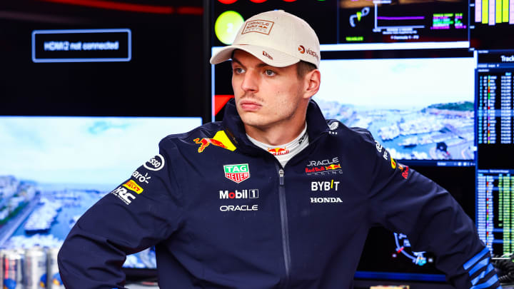 Max Verstappen of the Netherlands and Oracle Red Bull Racing prepares to drive in the garage during practice ahead of the F1 Grand Prix of Monaco at Circuit de Monaco on May 24, 2024 in Monte-Carlo, Monaco.