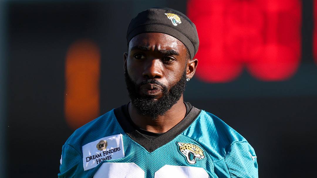 Former Jacksonville Jaguars wide receiver Denzel Mims participates in training camp. Former Jacksonville Jaguars wide receiver Denzel Mims participates in training camp.