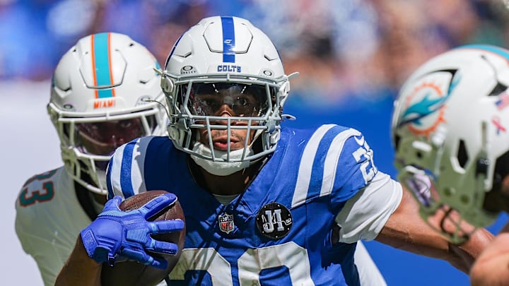 Indianapolis Colts running back Jonathan Taylor