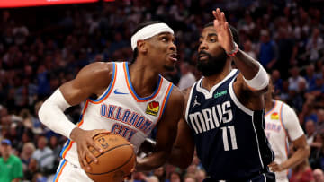 Shai Gilgeous-Alexander y Kyrie Irving son dos piezas angulares en Oklahoma City Thunder y Dallas Mavericks en estos Playoffs de la NBA