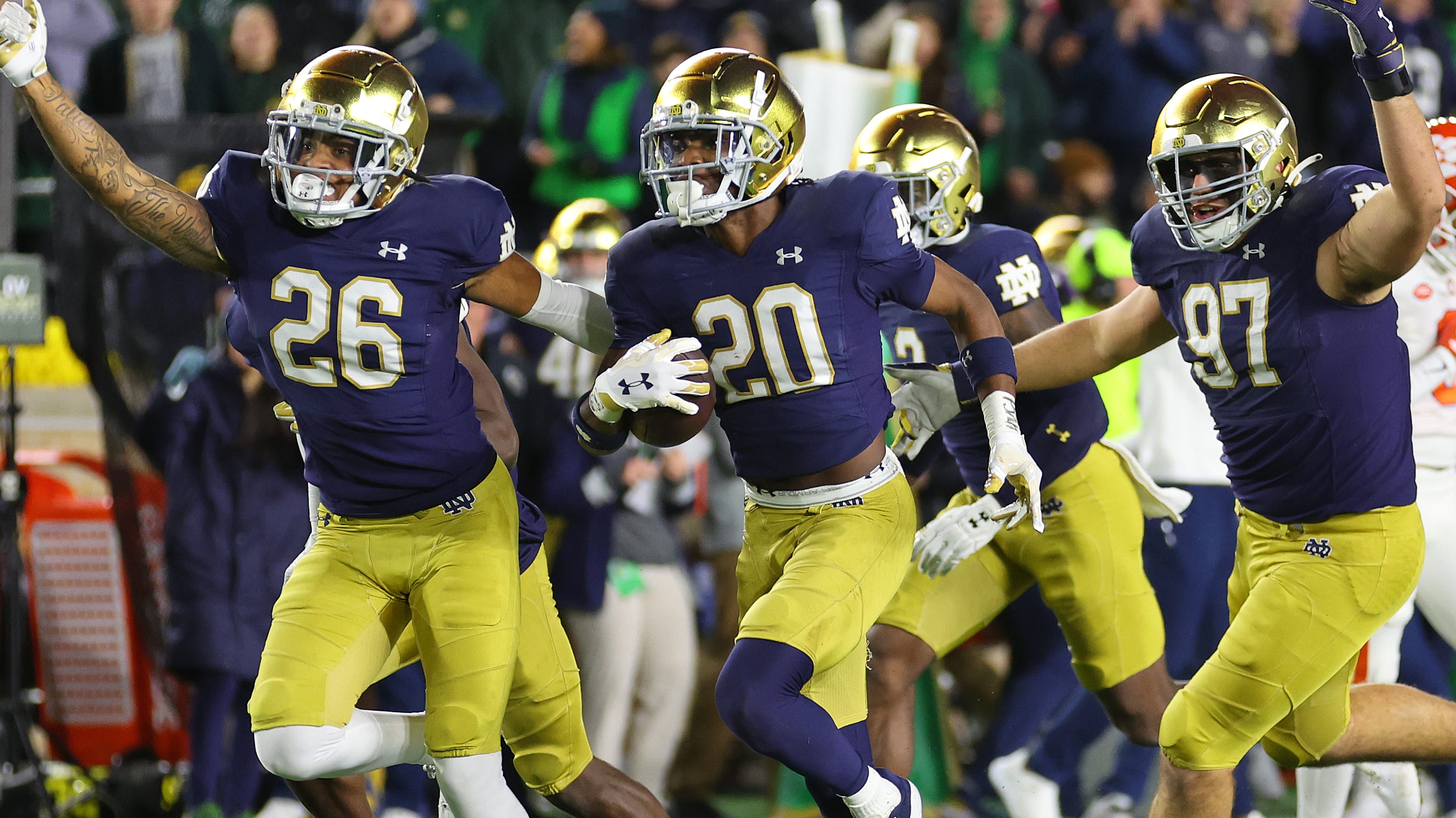 Fighting Irish Wire  Get the latest Notre Dame Fighting Irish football and  basketball news, schedules, photos and rumors.