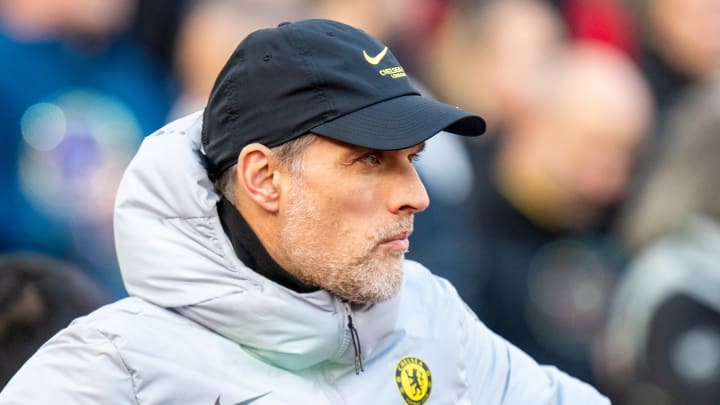 Tuchel on the touchline Tuchel on the touchline