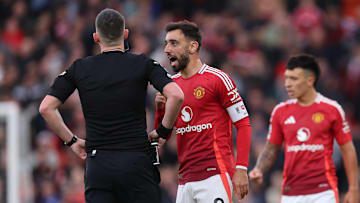 Fernandes was sent off