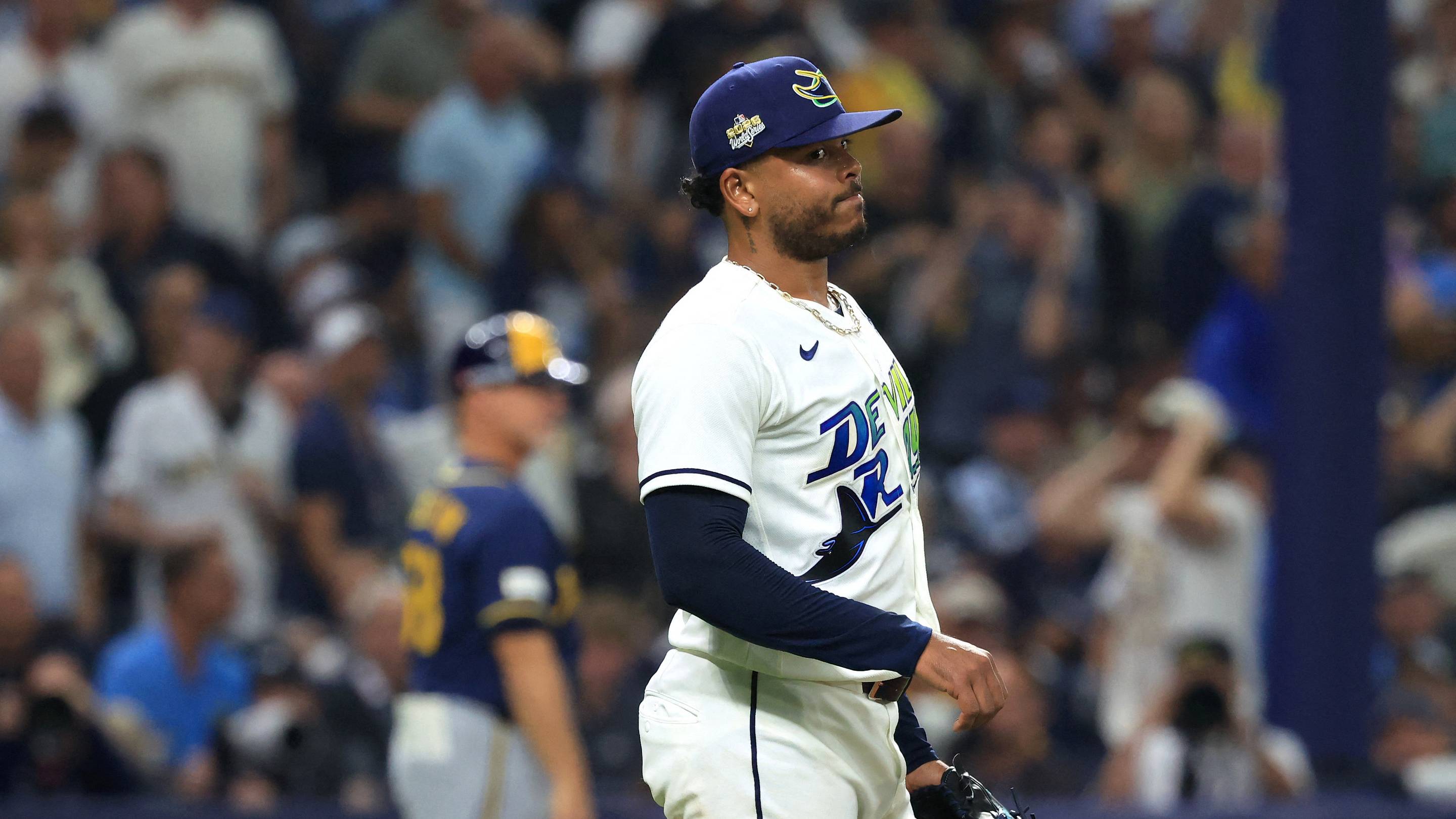 Freddy Peralta’s World Series struggles, salary projection could steer Twins away