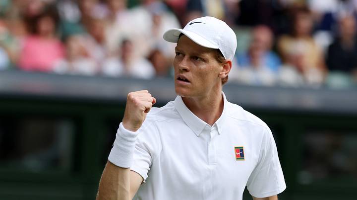 Jannik Sinner at Wimbledon 2025