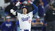 Ohtani, one of the Dodgers' Game 3 heroes, made lots of history on Monday night.