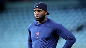 Houston Astros designated hitter Yordan Alvarez