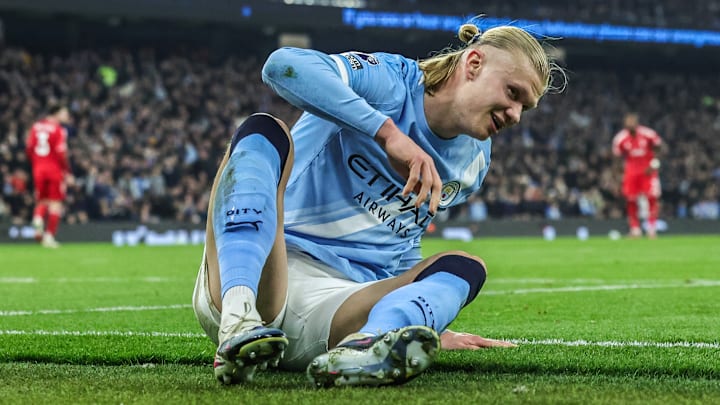 Erling Haaland has only scored one non-penalty goal against Real Madrid.